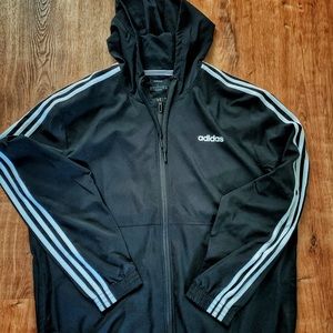 Adidas Full Zip Hoodie Windbreaker